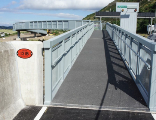 Conwy Morfa to Penmaenbach, Phase 2 & 3, Railway Crossing Bridge