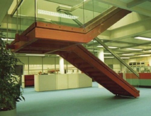 Office Staircase, Halifax Building Society